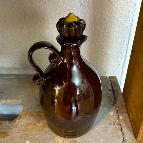 Vintage “Little Brown Jug” Decanter Music Box (empty) - Picture 5 of 6